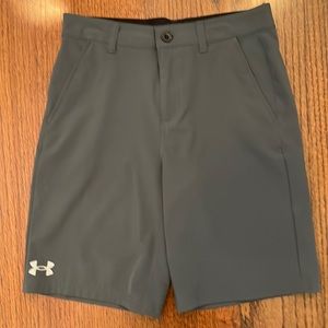UA Golf Shorts Size 12 dark grey